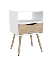 Nochero AAN beige con blanco