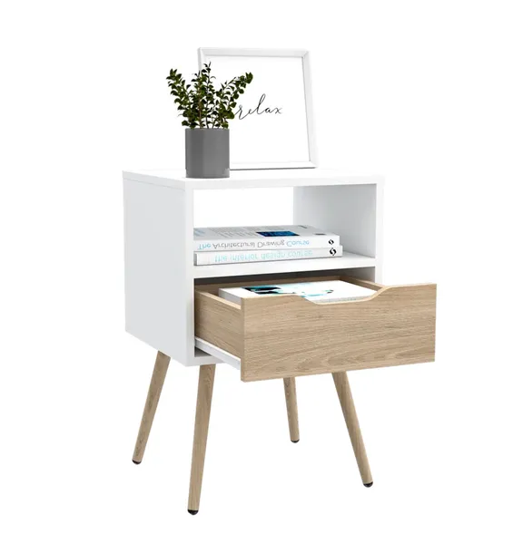 Nochero AAN beige con blanco