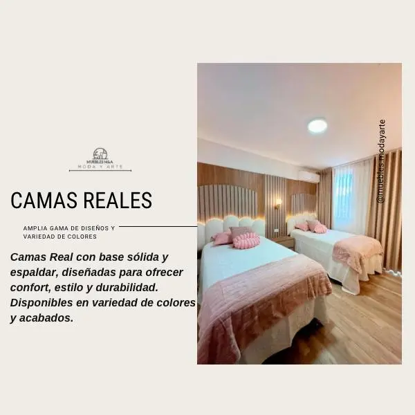 CAMAS REAL .