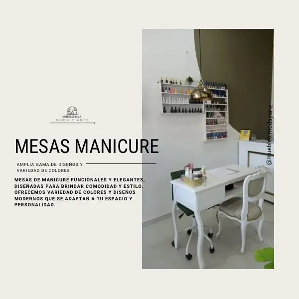 MESA MANICURE.